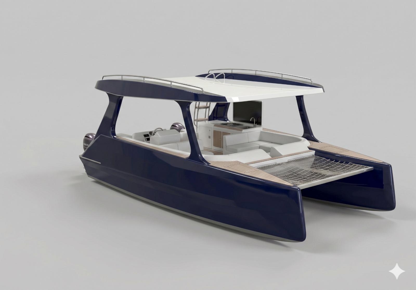 FALKA 01 power catamaran